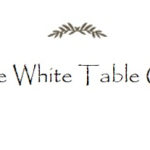 The white table Cloth Banner