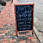 Board Outside Restaurant