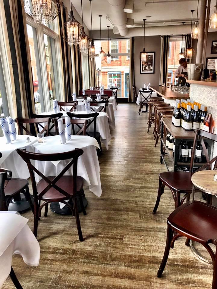 Entry View of the Dining Room at Petite Jacqueline.