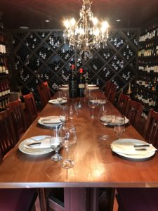 Event Wine Room at La Foresta.