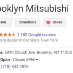 Brooklyn Mitsubishi on Google 1-28-2019