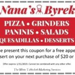 Nana’s Byrek Coupon